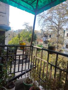 Balcony Image of 1000 Sq.ft 2 BHK Apartment / Flat for sale in Sector 15 Rohini New Delhi for Rs. 14000000