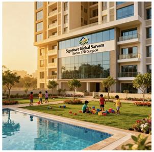 Image of 1800 Sq.ft 3 BHK Apartment / Flat for sale in Signature Global Sarvam, Sector 37D, Gurgaon for Rs. 29000000