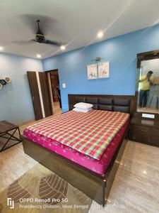 Bedroom Image of 1860 Sq.ft 4 BHK Apartment / Flat for rent in Tirath Devi Apartment, Rajarhat Kolkata for Rs. 37000