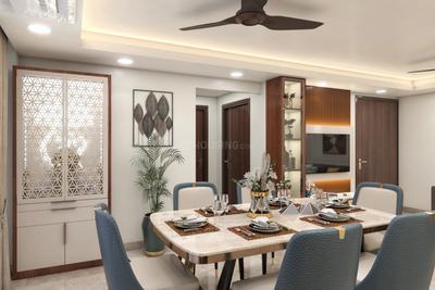 Hall Image of 1300 Sq.ft 3 BHK Apartment / Flat for rent in Chordias The Crown, Durgapura Jaipur for Rs. 90000