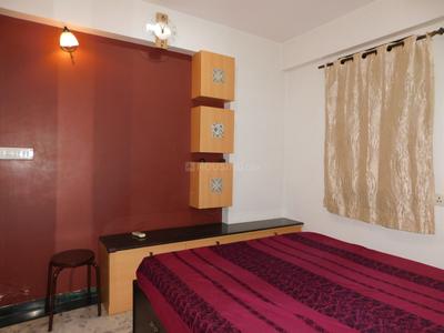 Bedroom Image of 590 Sq.ft 1 BHK Apartment / Flat for rent in CMG Girnar Tower, Mazgaon Mumbai for Rs. 65000