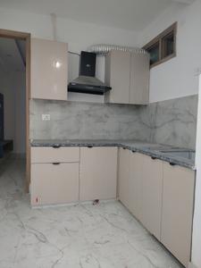 Kitchen Image of 500 Sq.ft 1 BHK Builder Floor for rent in GS Real Estate , Chhattarpur New Delhi for Rs. 15000