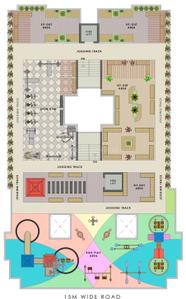 Image of 750 Sq.ft 1 BHK Apartment / Flat for sale in Chambaria Shree Krishna Kashtbhanjan, Kharghar, Navi Mumbai for Rs. 6500000