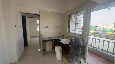 Kitchen Image of 550 Sq.ft 1 BHK Apartment / Flat for sale in Pimple Gurav Pune for Rs. 6000000