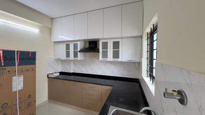 Kitchen Image of 1250 Sq.ft 3 BHK Apartment / Flat for rent in R.K. Hegde Nagar Bengaluru for Rs. 38000