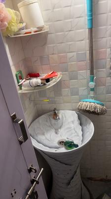 Bathroom Image of 603 Sq.ft 1 BHK Apartment / Flat for sale in Omshanti Raj Niwas, Vatva Ahmedabad for Rs. 1700000