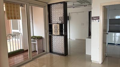 Living Room Image of 1399 Sq.ft 2 BHK Apartment / Flat for rent in Pacifica Hillcrest, Financial District Hyderabad for Rs. 45500