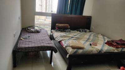 Bedroom Image of 750 Sq.ft 2 BHK Apartment / Flat for rent in Godrej Green Vistas, Mahalunge Pune for Rs. 26999