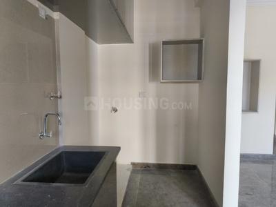 Kitchen Image of 600 Sq.ft 1 BHK Builder Floor for rent in Akshayanagar Bengaluru for Rs. 20000