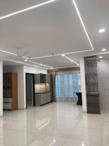 Hall Image of 1800 Sq.ft 3 BHK Apartment / Flat for rent in Aparna Sarovar Zicon, Serilingampally Hyderabad for Rs. 75000