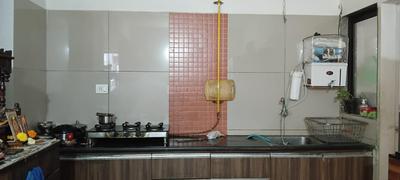 Kitchen Image of 1430 Sq.ft 3 BHK Apartment / Flat for sale in Siddhi Aarohi Elysium, South Bopal Ahmedabad for Rs. 7500000