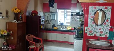 Kitchen Image of 1350 Sq.ft 3 BHK Apartment / Flat for sale in Chinar Park Kolkata for Rs. 6500000
