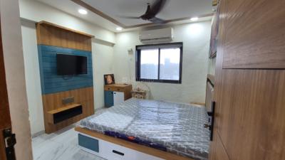 Bedroom Image of 1400 Sq.ft 2 BHK Apartment / Flat for rent in Vishwanath Sharanam 8, Jodhpur Ahmedabad for Rs. 36000