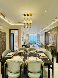 Bedroom Image of 2400 Sq.ft 4 BHK Apartment / Flat for sale in Singhpura Zirakpur for Rs. 12500000