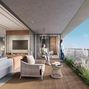 Balcony Image of 6419 Sq.ft 5 BHK Penthouse for sale in Skyscape, Thaltej Ahmedabad for Rs. 53000000