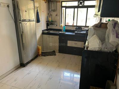Kitchen Image of 950 Sq.ft 2 BHK Apartment / Flat for rent in Cosmos Heritage, Thane West Thane for Rs. 45000