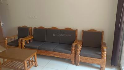 Living Room Image of 700 Sq.ft 1 BHK Apartment / Flat for rent in Prestige Finsbury Park Hyde, Gummanahalli Bengaluru for Rs. 27000
