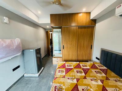 Bedroom Image of 1500 Sq.ft 1 RK Builder Floor for rent in Sector 46 Gurgaon for Rs. 25000