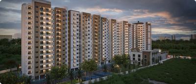 Image of 940 Sq.ft 2 BHK Apartment / Flat for sale in Rhythm Of Rain, Whitefield, Bengaluru for Rs. 9700000