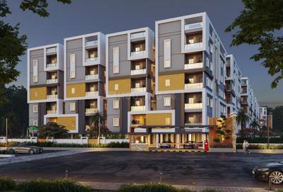 Image of 1110 Sq.ft 2 BHK Apartment / Flat for sale in Shamirpet, Hyderabad for Rs. 2800000