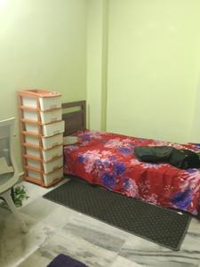 Bedroom Image of Pink door stay in Salt Lake City, Kolkata