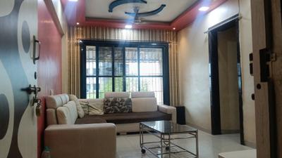 Living Room Image of 1010 Sq.ft 2 BHK Apartment / Flat for rent in Bhoomi Shubh Shagun Complex, Kamothe Navi Mumbai for Rs. 26000