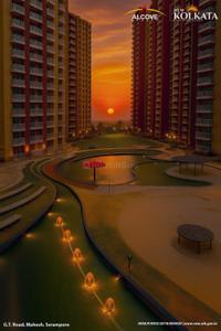Image of 500 Sq.ft 1 BHK Apartment / Flat for rent in Alcove New Kolkata Sangam, Serampore, Hooghly for Rs. 10000