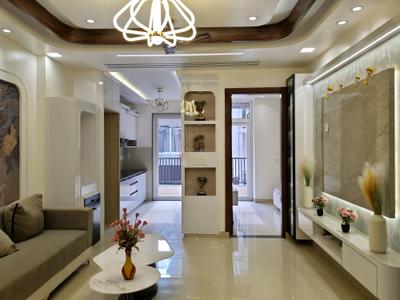 Living Room Image of 900 Sq.ft 3 BHK Builder Floor for rent in Razapur Khurd New Delhi for Rs. 27000