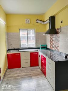 Kitchen Image of 1650 Sq.ft 3 BHK Builder Floor for rent in New Town Kolkata for Rs. 40000