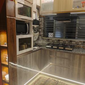 Kitchen Image of 1300 Sq.ft 3 BHK Apartment / Flat for sale in Airport Gate no. 1 Kolkata for Rs. 7000000