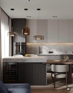 Kitchen Image of 2205 Sq.ft 4 BHK Apartment / Flat for sale in Kalyan Nagar Bengaluru for Rs. 32500001
