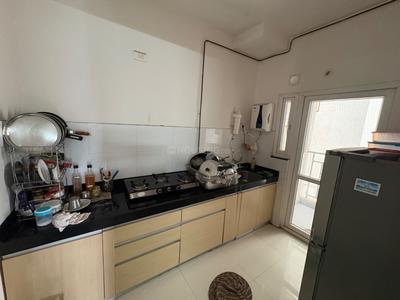 Kitchen Image of 1000 Sq.ft 2 BHK Apartment / Flat for rent in Godrej Infinity, Mundhwa Pune for Rs. 33000