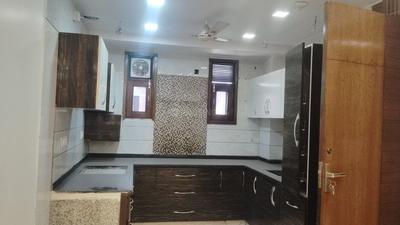 Kitchen Image of 1350 Sq.ft 3 BHK Builder Floor for sale in Kirti Nagar New Delhi for Rs. 24000000