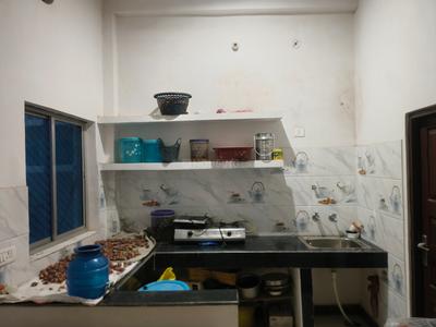 Kitchen Image of 700 Sq.ft 3 BHK Independent House for rent in Asapur Varanasi for Rs. 8000