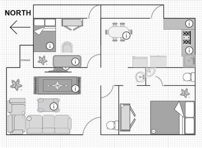 Image of 1150 Sq.ft 2 BHK Apartment / Flat for sale in Somalwada, Nagpur for Rs. 5800000