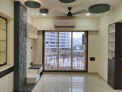 Living Room Image of 950 Sq.ft 2 BHK Apartment / Flat for rent in Rosa Royale, Hiranandani Estate Thane for Rs. 37000