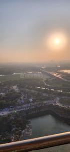 Balcony Image of 2105 Sq.ft 3 BHK Apartment / Flat for rent in Supertech Supernova, Sector 94 Noida for Rs. 75000