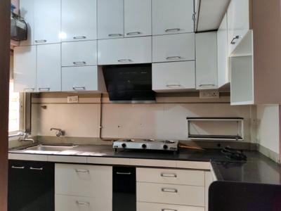 Kitchen Image of 845 Sq.ft 2 BHK Apartment / Flat for rent in Kasarvadavali Thane for Rs. 23500