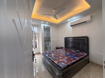 Bedroom Image of 500 Sq.ft 1 BHK Builder Floor for rent in Neb Sarai New Delhi for Rs. 18000