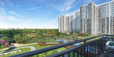 Balcony Image of 1850 Sq.ft 3 BHK Apartment / Flat for sale in Barca At Godrej MSR City, Shettigere Bengaluru for Rs. 19000000