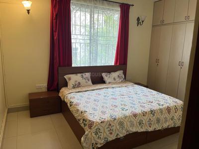 Bedroom Image of 1600 Sq.ft 2.5 BHK Penthouse for rent in Cooke Town Bengaluru for Rs. 76000