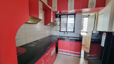 Kitchen Image of 855 Sq.ft 2 BHK Apartment / Flat for rent in Unique Legacy, Keshav Nagar Pune for Rs. 28000