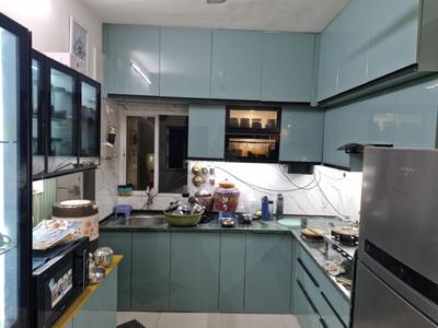Kitchen Image of 850 Sq.ft 2 BHK Apartment / Flat for sale in Waghodia Road Vadodara for Rs. 4650000