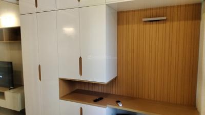 Bedroom Image of 550 Sq.ft 1 RK Apartment / Flat for rent in L And T Raintree Boulevard, Sahakara Nagar Bengaluru for Rs. 47000