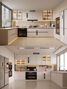 Kitchen Image of 2300 Sq.ft 4 BHK Apartment / Flat for rent in Beverly Golf Avenue, Sector 65 Mohali for Rs. 35000