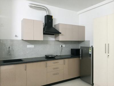 Kitchen Image of 450 Sq.ft 1 RK Apartment / Flat for rent in Mahadevapura Bengaluru for Rs. 30000
