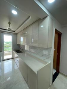 Kitchen Image of 1375 Sq.ft 3 BHK Apartment / Flat for sale in Keshupura Jaipur for Rs. 6637000