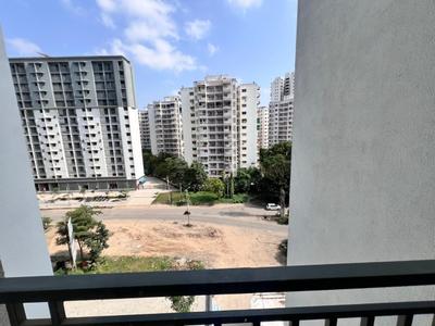 Balcony Image of 1050 Sq.ft 1.5 BHK Apartment / Flat for rent in Godrej Vananta, Jagatpur Ahmedabad for Rs. 18000