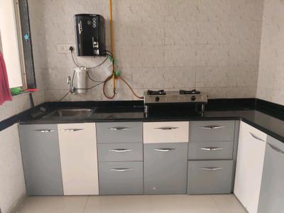 Kitchen Image of 3000 Sq.ft 4 BHK Apartment / Flat for rent in Ajmera Enigma, Thaltej Ahmedabad for Rs. 75000