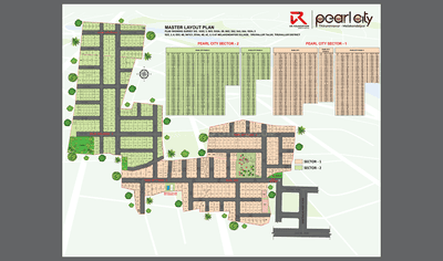 Image of 1400 Sq.ft Residential Plot / Land for sale in VR Pearl City, Thirunindravur, Chennai for Rs. 1960000